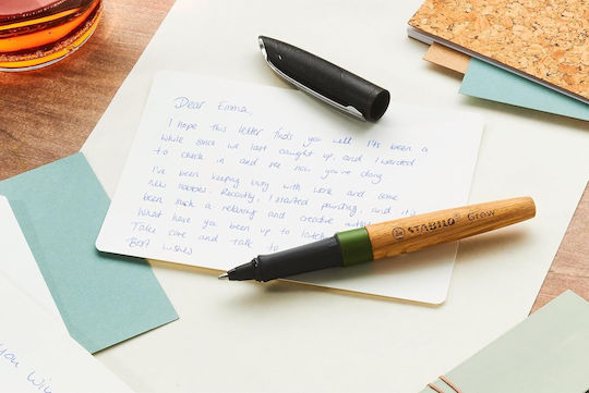 Stabilo Grow Climate Neutral Pen Green-oak