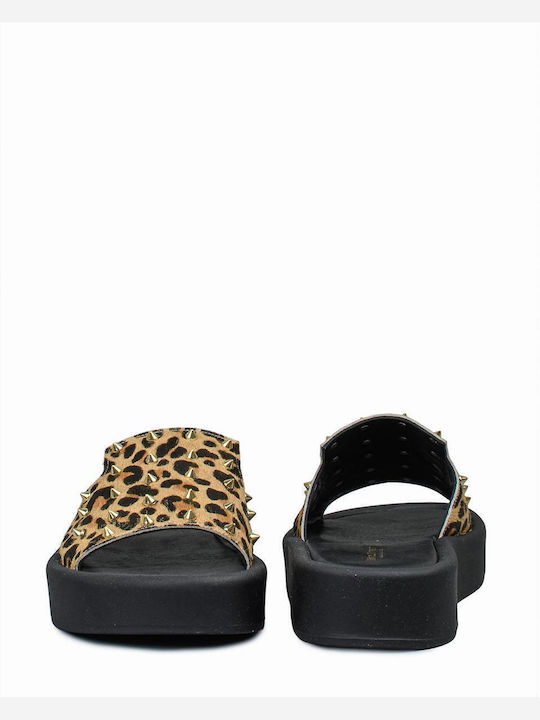 Γυναικεία Σανδάλια Flatforms Καφέ