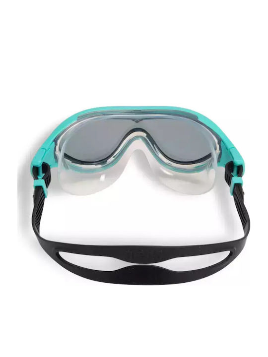 Arena One Mask Swimming Goggles Kids with Anti-fog Lenses Gray