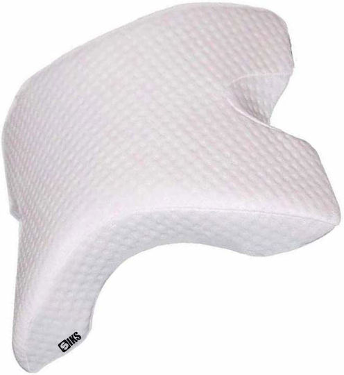 Orthopädisches Kissen mit Memory Foam 35x30cm in Weiß Farbe