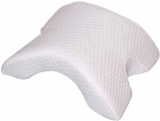 Orthopädisches Kissen mit Memory Foam 35x30cm in Weiß Farbe