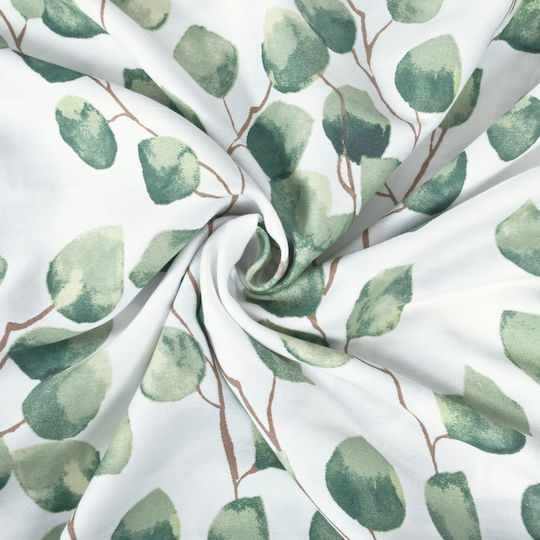 Matex Duvet Cover Set Cotton Queen with 2 Pillowcases 220x200 Multicolored
