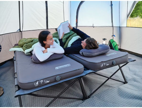 Coleman Selbstaufblasendes Halb doppelt Camping Schlafmatte 200x68cm Dicke 12cm Graue