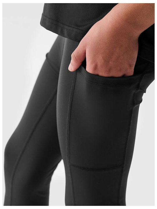 Kids Legging Sports Long Deep Black