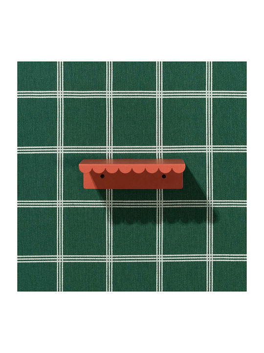 Ράφι Τοίχου Burnt Red 20x16x6εκ.