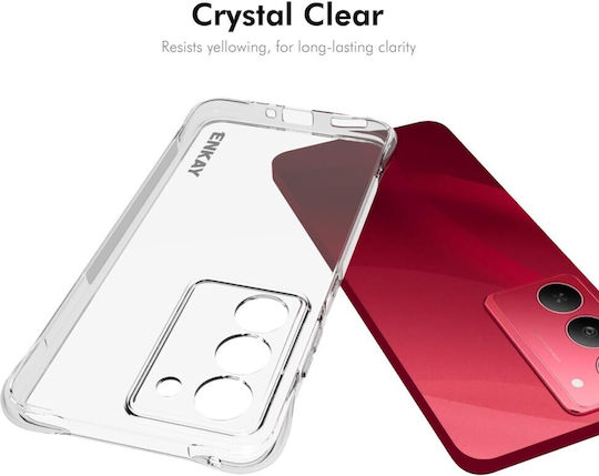 Enkay Hat-prince Back Cover Silicon Transparent (Realme 14x 5G)