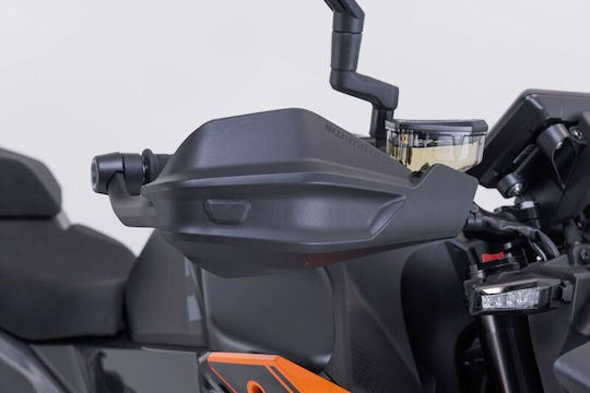 SW-Motech Motorcycle Protective Hand Guards in Black Colour
