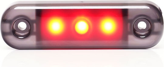 Led Side Volume Light Was 3 Smd Led Red 12v24v Tinted
