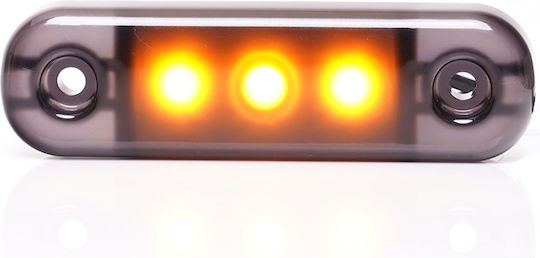 Led Side Volume Light Was 3 Smd Led Orange 12v24v Tinted