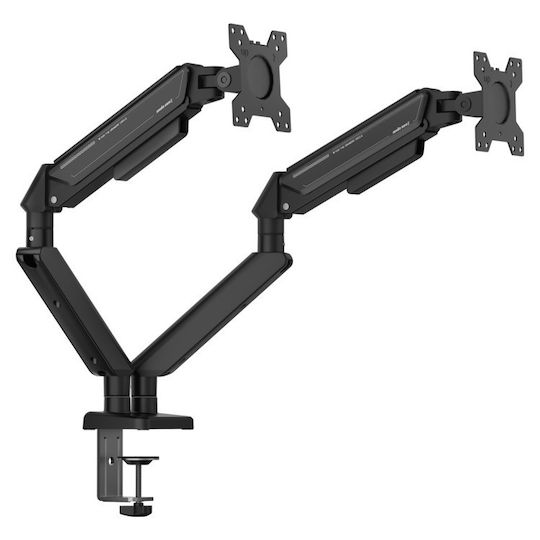 Anda Seat Βάση Γραφείου για 2 Οθόνες έως 32" με Βραχίονα (AD-W-A6D-2S-BB)