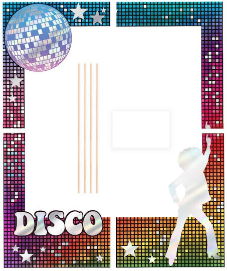 Κάδρο Polaroid Φωτογραφίες Disco
