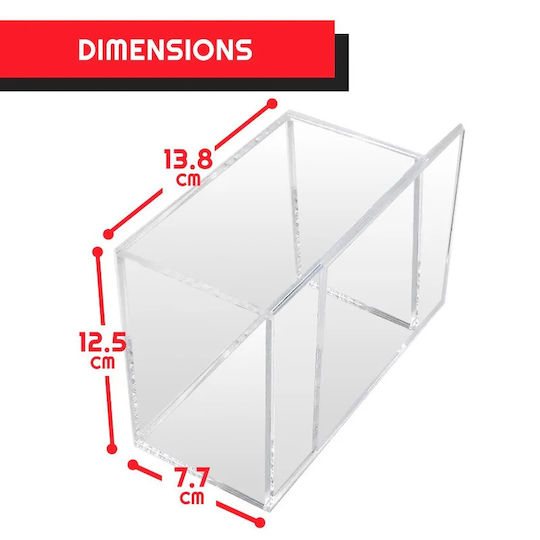 Evoretro Pokemon Deck Box Standard Size Διάφανο