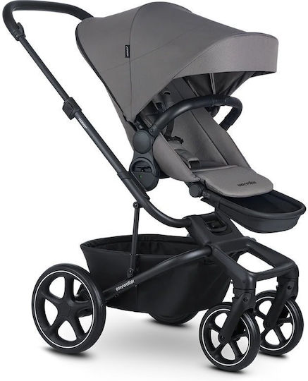 Easywalker Harvey5 Verstellbar 2 in 1 Baby Kinderwagen Geeignet für Neugeborene Pebble Grey 11kg EHA50002