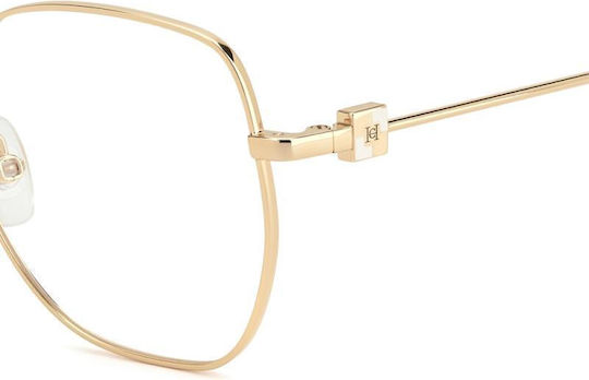 Carolina Herrera Metal Eyeglass Frame Gold HER 0242 0NR
