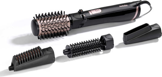 Babyliss Dry, Straighten & Style Ceramică Perie Electrică cu Aer & Cap Rotativ pentru Îndreptare și Bucle 1000W