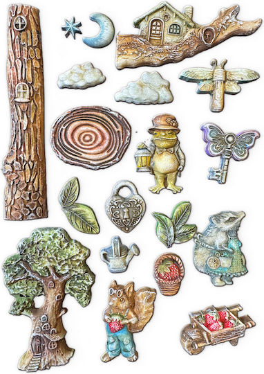 Flexible Mold A4 21x29cm Stamperia Hidden Grove