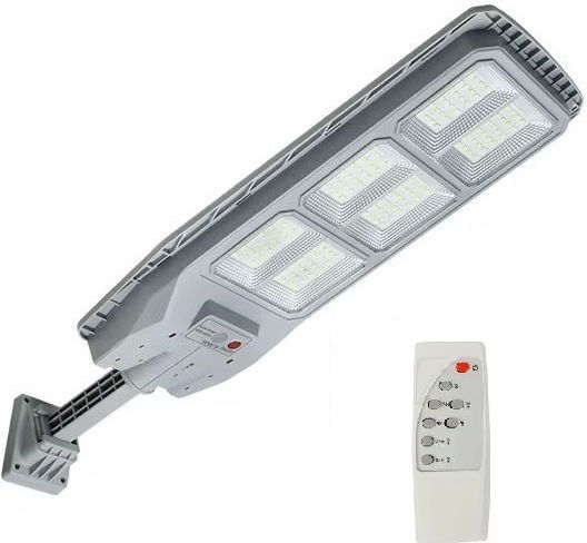 Lampa Lampă Solară Stradală 200W 10000lm Alb Rece 6000K cu Senzor de Mișcare și Telecomandă IP66 31cmx19cmcm