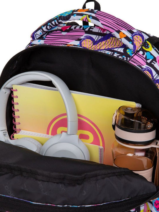 Coolpack Base Plus 16 Σχολική Τσάντα Πλάτης Πολύχρωμη 29 x 16 x 44εκ