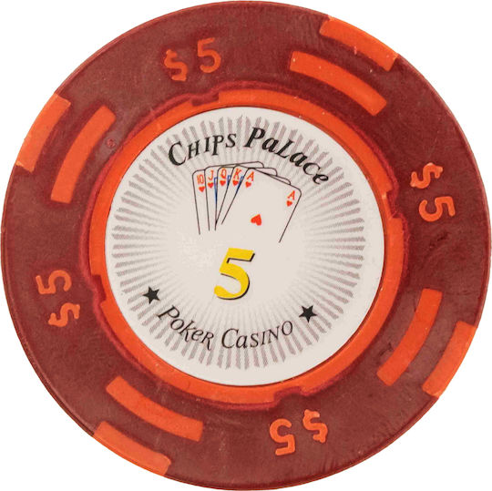 Pokeritems Set 500 Numbered Poker Chips 14gr in Suitcase