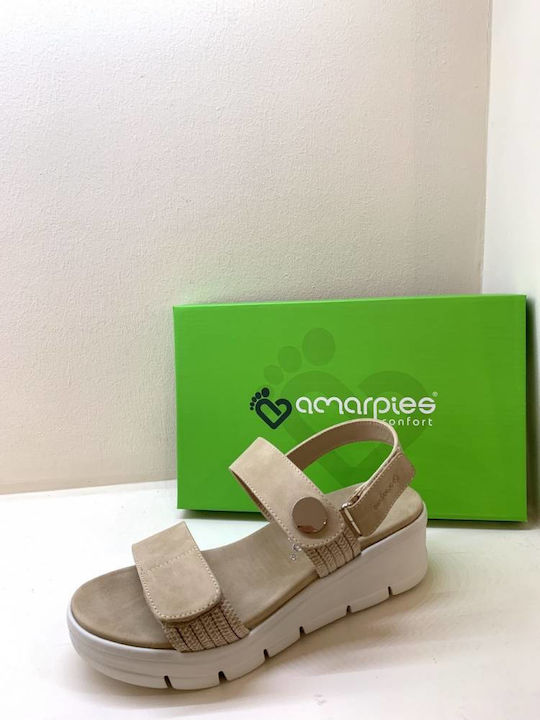 Women's Platform Shoes Beige