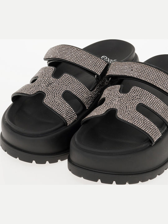 Damenplattformen Gray