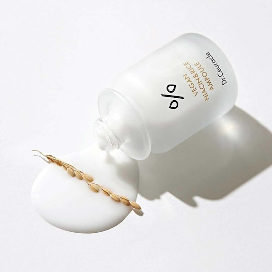 Dr. Ceuracle Serum Vegan Niacin & Rice Calmante și Hidratant pentru Față cu Niacinamidă și Colagen pentru Strălucire 30ml