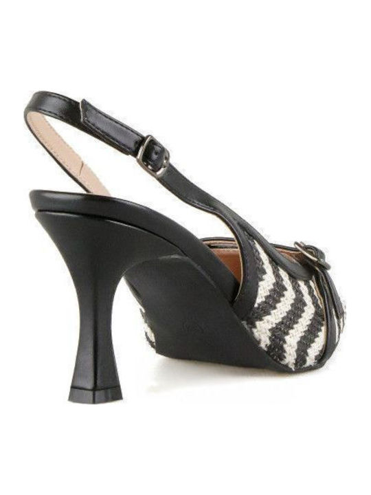 Black Heels with Strap