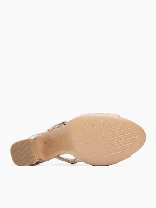Leather Sandals Pink
