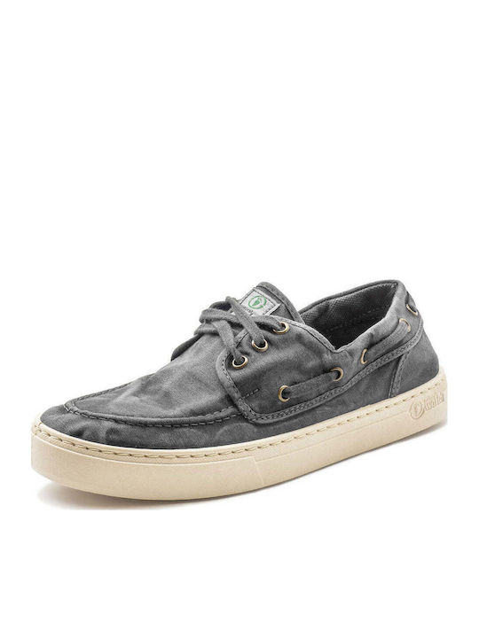 Men's Synthetic Leather Moccasins Gray