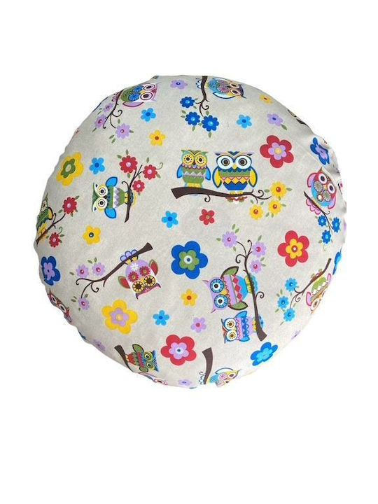 Sitzsack Eule Mehrfarbig 1Stück