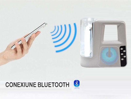 Bluetooth високоговорител 5W с радио и живот на батерията до 3 часа Черен