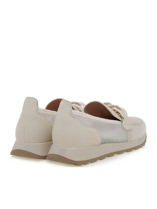 Women's Loafers in White Color