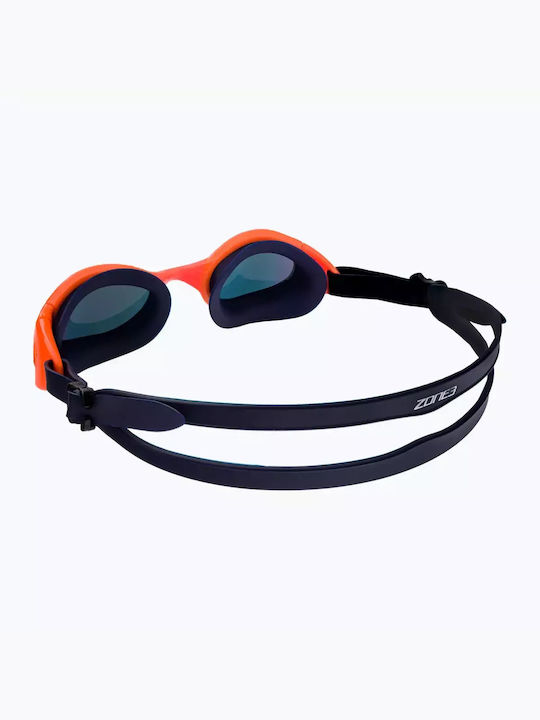 Zone3 Swimming Goggles Adults with Anti-fog Lenses Orange