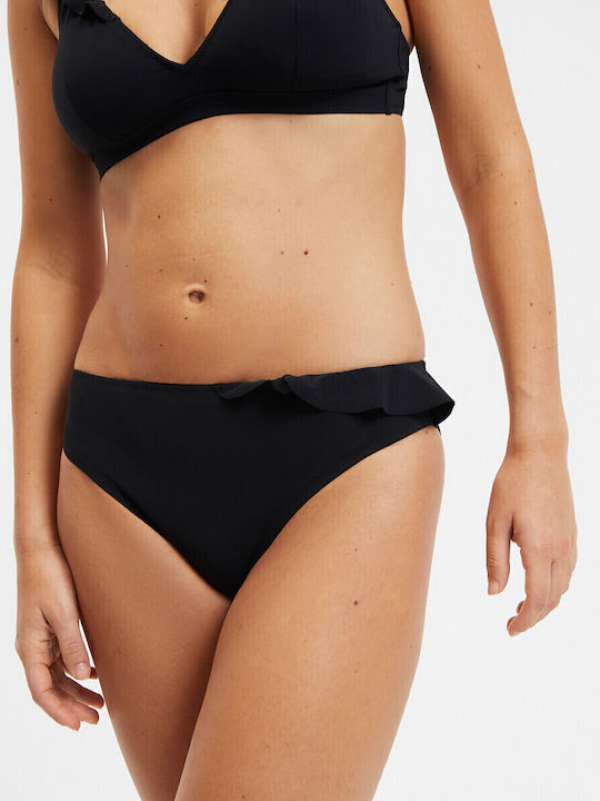 Bikini Slip Μαύρο