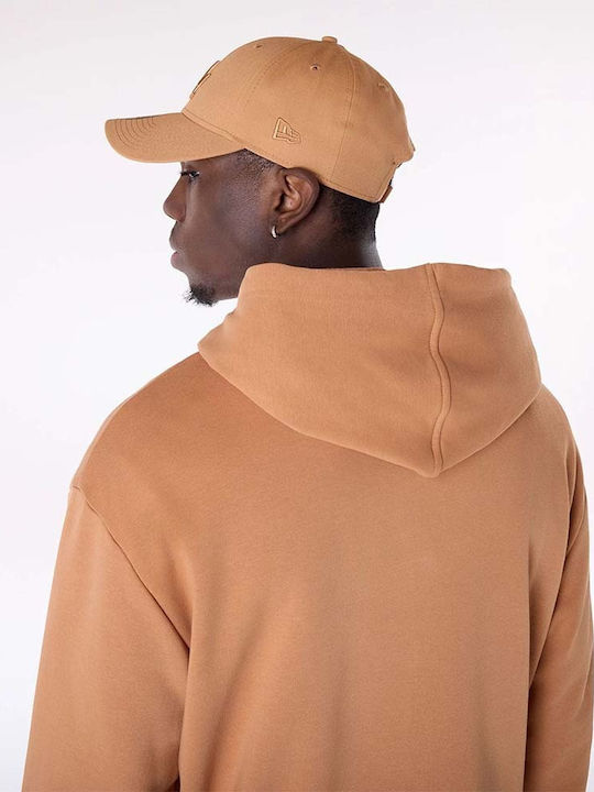 Mlb League Sweatshirt with Hood Brown