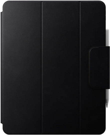 Nomad Folio Flip Cover Din Piele Neagră Pentru iPad Pro 13