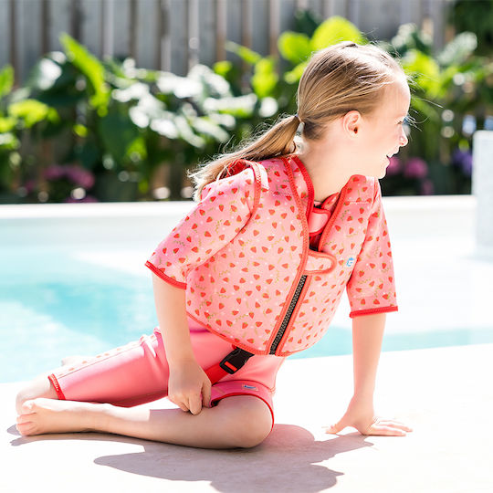 Splash Swimming Life Jacket Safety Belt Strawberries 2-4 Years