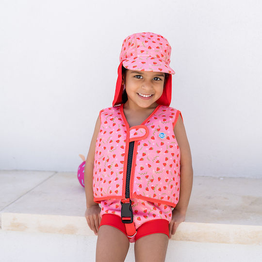 Splash Swimming Life Jacket Safety Belt Strawberries 2-4 Years