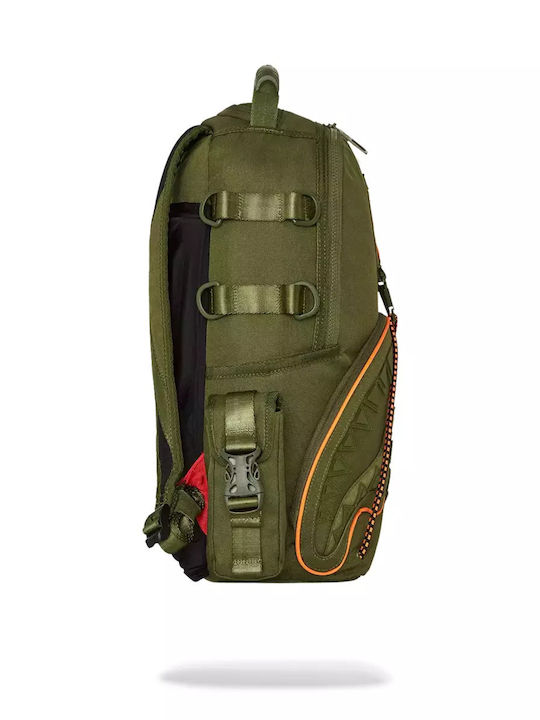 Sprayground Spec Ops Global Hawk Σχολική Τσάντα Πλάτης Γυμνασίου - Λυκείου Χακί