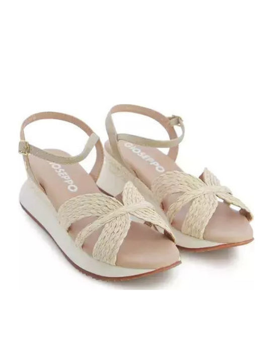 Sandalen Beige