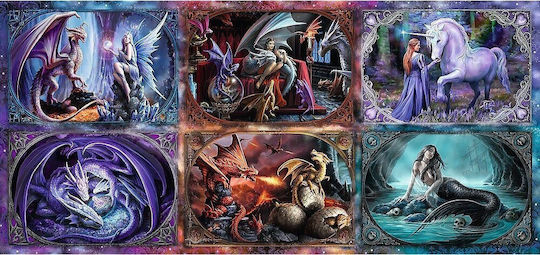 Fantasy Creatures Puzzle 2D 9000Stk.