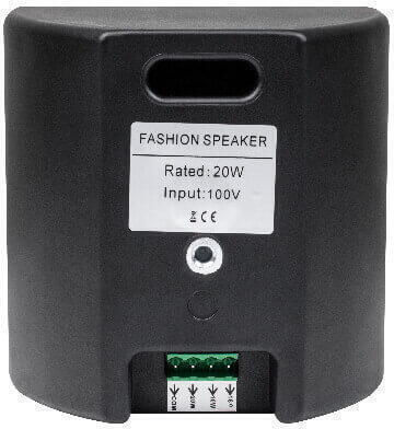 Dsppa Koaxial-Wandlautsprecher 4" 20W 100V Dsppa Dsp402w Weiß