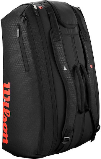 Wilson Clash 15 Racket Tennis Bag Black