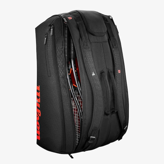 Wilson Clash 15 Racket Tennis Bag Black