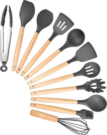 ATL Inox Cooking Utensil Set Gray 12pcs