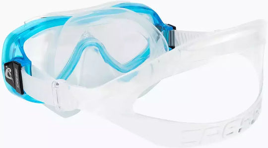 Cressi Ondina Jr Kids Snorkeling Set + Top Clear Aquamarine