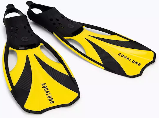 Комплект за шнорхелинг Aqualung Compass черно жълто размер S