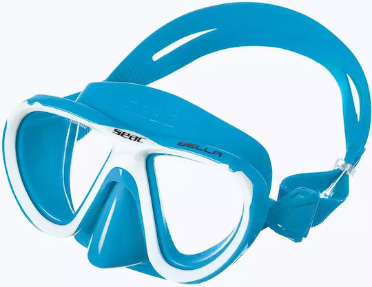 Seac Bella Children's Diving Mask Light Blue