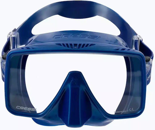 CressiSub SF1 Mască de Scufundare din Silicon Albastră