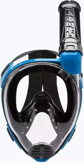 Cressi Baron + Tonga Black Blue Diving Set Size L-xl